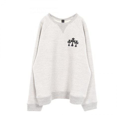 Felpa incrociata chrome hearts - chrome,