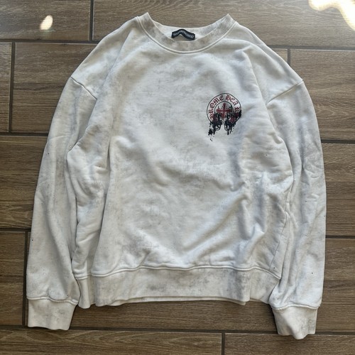 Felpa chrome hearts bianca - felpa,