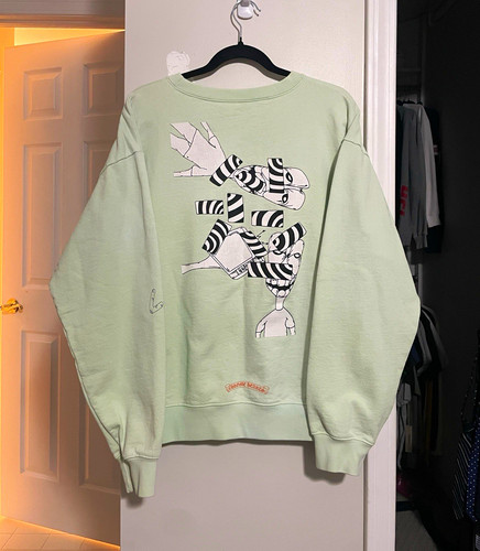 Felpa pullover girocollo cromo - felpa,
