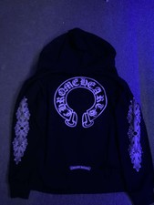 chrome hearts zip up hoodie