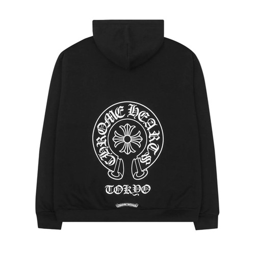 Felpa con cappuccio chrome - con,
