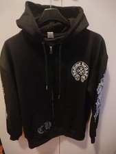 felpa con cappuccio e zip uomo