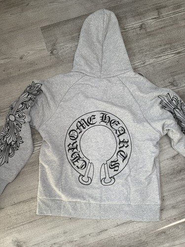 Felpa con cappuccio zip - cappuccio,