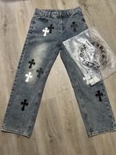 Jeans toppa incrociata stile