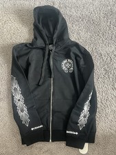 Felpa nera con cappuccio